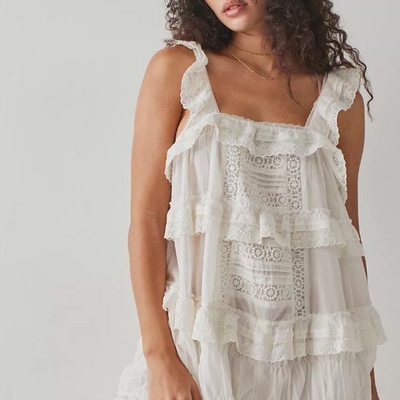 Free People Other - Free People Tiered And True Romper